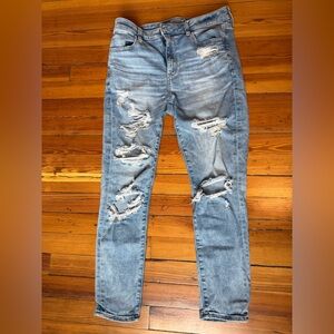 American eagle crop jeans